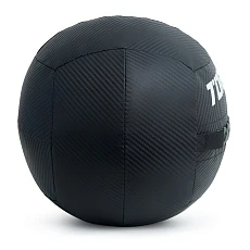 Медбол TORRES 10 кг, AL312510, ПВХ/ПУ, диаметр 35 см, черный