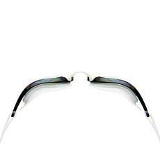 Очки для плав.TORRES Pro, SW-32520MR, зерк.линзы.,белая оправа,дв.рег.ремешок