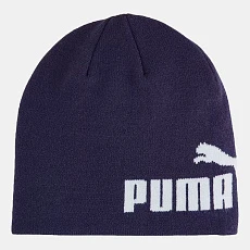 Шапка PUMA ESS Cuffless Beanie, 02563602, темно-синий