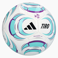 Мяч футзал. ADIDAS Tiro League Sala JW1526, р.4, FIFA Basic, 32 пан, ТПУ, термосш., бело-бирюз-фиол