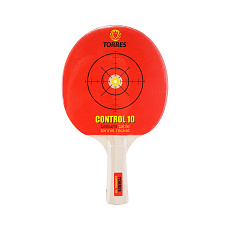 Ракетка для н/т TORRES Control 10, TT0001, для начинающих, накладка 1,5 мм, конич. ручка