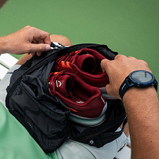 Сумка для обуви HEAD Tour Shoe Bag, 260704-BKWH, 35*23*14 см, черно-белый
