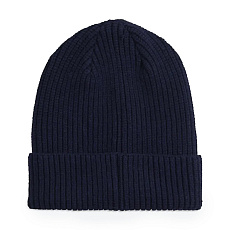 Шапка PUMA Cat Patch Mid Crown Beanie, 02735606, 100% полиэстер, темно-синий