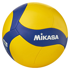 Мяч вол. MIKASA V360W, р.5, синт.кожа (ТПУ), 18 пан, маш.сш., бут.кам, желто-синий