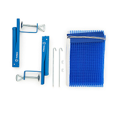 Сетка для наст. тенниса TORRES Hobby, TT5017 в компл. с мет. стойками, синяя