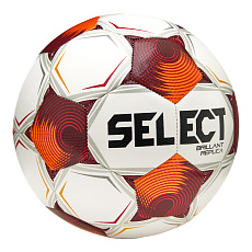 Мяч футб. SELECT Brillant Replica FB V25, 3595871808, р.5, 32п, ТПУ, маш.сш, бело-оранж