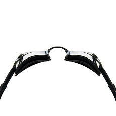 Очки для плав.TORRES Pro, SW-32519MR, зерк.линзы.,чёрная оправа,дв.рег.ремешок