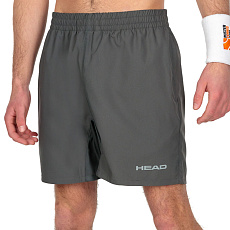 Шорты тренир. муж. HEAD Club Shorts M 811379-AN-2XL, р.2XL, 100% полиэстер, серый