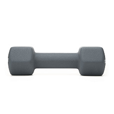 Гантель TORRES 3 кг, PL522503, металл в неопреновой оболочке, форма шестигранник, серый