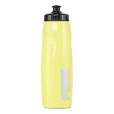 Бутылка для воды PUMA TR bottle core, 5381336, объем 800мл, ПЭ, ПП, ТПУ, силикон, лимонный