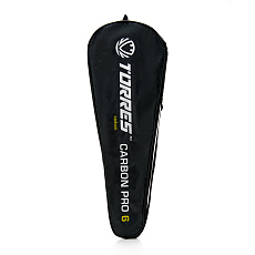 Ракетка бадм. TORRES Carbon PRO6, BD23521,для продв., стерж/обод из карбона,со струнами, фиол