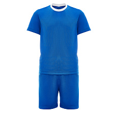 Форма футб. игровая TORRES Sport Junior, FJ-1022-06-134, рост 134 см, полиэстер, васильково-белый