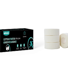 Тейп спортивный Winner, Cotton Stretch Adhesive bandage, 602040  5см*4.6м, белый, 6 шт./упаковке