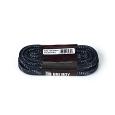 Шнурки для коньков BIG BOY Comfort Line с пропиткой,BB-LACES-CL-305NV, полиэстер, 305см, темно-синий