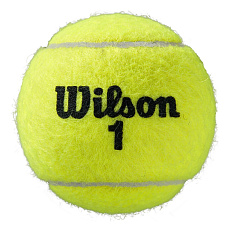 Мяч теннисный WILSON Roland Garros All Court, WRT116400, одобр.ITF, фетр, нат.резина, уп.4 шт