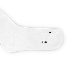 Гольфы волейб. TORRES Sport Team, FS110118-01-42-44, р.42-44, БЕЛ, хлопок, полиамид, латекс, эластан