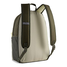 Рюкзак спорт. PUMA Phase Backpack, 09117505, полиэстер, хаки, бежевый