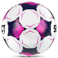 Мяч футб. SELECT Atlanta v26, 0575971011, р.5, FIFA Basic, облегч, 32п,ТПУ, гибрид.сш, бел-роз-черн.