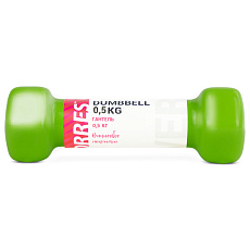 Гантель TORRES PL522201, вес 0.5 кг, 1 шт
