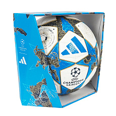 Мяч футб. ADIDAS UCL PRO JD0188,р.5, 32п, FIFA Quality PRO, ПУ, термосш, бело-синий