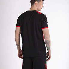 Форма волейб. муж. +ADRENALINA Tommy 1303-040-3XL, р.3XL, 100% полиэстер, черно-красный