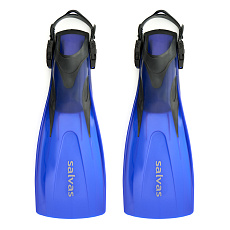 Ласты для плавания SALVAS Hazard Plus Fin BA160LXBBSTS, размер L/XL, синие