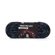 Шнурки для коньков BIG BOY Comfort Line с пропиткой,BB-LACES-CL-305NV, полиэстер, 305см, темно-синий