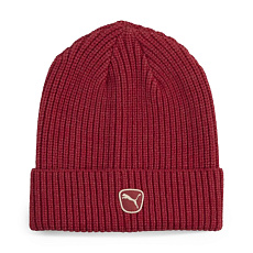 Шапка PUMA Cat Patch Mid Crown Beanie, 02735605, 100% полиэстер, красный