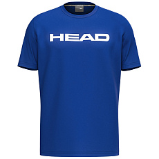 Футболка мужская HEAD Club Original T-Shirt M 811855-Ro-2XL, р.2XL, хлопок,полиэстер,эластан, синий