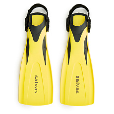 Ласты для плавания SALVAS Hazard Plus Fin BA160SMGGSTS, размер S/M, желтые