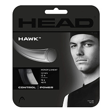 Струна теннисная HEAD Hawk 16, 281103-BK, 12м, диаметр струны 1,3мм, черный