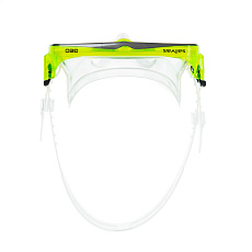 Маска для плавания SALVAS Geo Md Mask CA140S1GYSTH, размер Medium, желтая