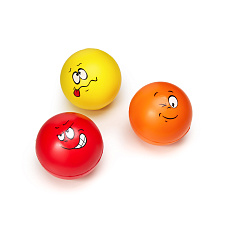 Эспандер кистевой TORRES антистресс, AL0026, 3 мяча диам. 6,5 см, полиуретан, крас, оран, желт