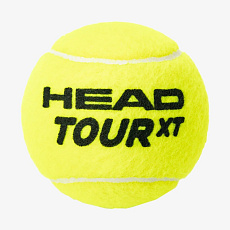 Мяч для большого тенниса HEAD TOUR XT 4B, 570824, ITF, упаковка 4 мяча