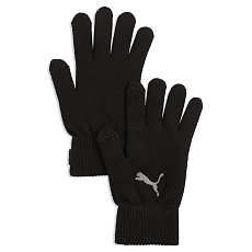 Перчатки PUMA ESS gloves, 04218501,р.M-L, вискоза, полиэстер, нейлон, эластан, акрил, мет.нить, черн