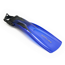 Ласты для плавания SALVAS Hazard Plus Fin BA160LXBBSTS, размер L/XL, синие