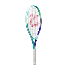 Ракетка б/т дет. Wilson Intrigue Jr 25, WR180310U, для детей 9-10лет, алюминий,со струн., бирюз-фиол