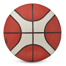 Мяч баск. MOLTEN B5G2000 р.5, FIBA Appr Level II, 12 панелей, резина, бут.кам,нейл.корд,ор-беж-чер