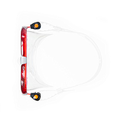 Маска для плавания SALVAS Viva Sr Mask CA535S1RYSTH, размер взрослый, красная
