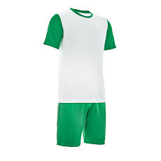 Форма футб. игровая TORRES Sport, F-1022-018-XL, р.XL, полиэстер, бело-зеленый