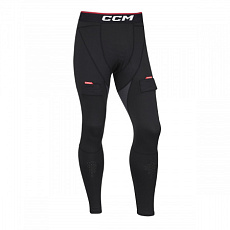 Брюки с раковиной CCM COMPRESSION PANT WITH GEL JOCK YT