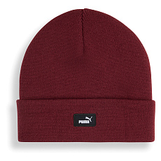 Шапка PUMA ESS Mid Crown Beanie, 02640006, 100% акрил, бордовый