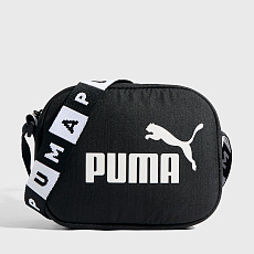 Сумка кросс-боди PUMA BASE Crossbody, 09250801, полиэстер, черно-белый