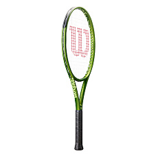 Ракетка б/т Wilson Blade Feel Team 103, WR197810U2, для любителей, алюминий, со струнами, бело-зел