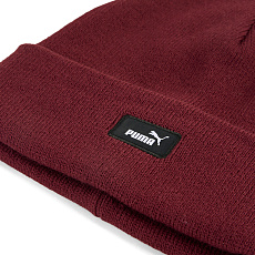 Шапка PUMA ESS Mid Crown Beanie, 02640006, 100% акрил, бордовый