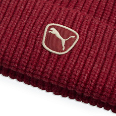 Шапка PUMA Cat Patch Mid Crown Beanie, 02735605, 100% полиэстер, красный