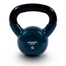 Гиря BRONZE GYM в виниловой оболочке 6 кг