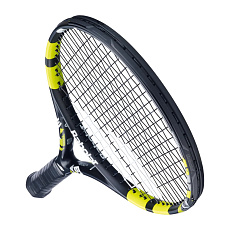Ракетка б/т BABOLAT Evoke Tour Gr2, 121268, для любит., графит,со струнами, черно-лаймовый