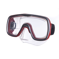 Маска для плавания SALVAS Geo Md Mask CA140S1RYSTH, размер Medium, красная