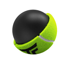 Мяч теннисный Tecnifibre Club 4B, 60CLUB364N, уп.4 шт,одобр.ITF, войлок, нат.резина, желтый